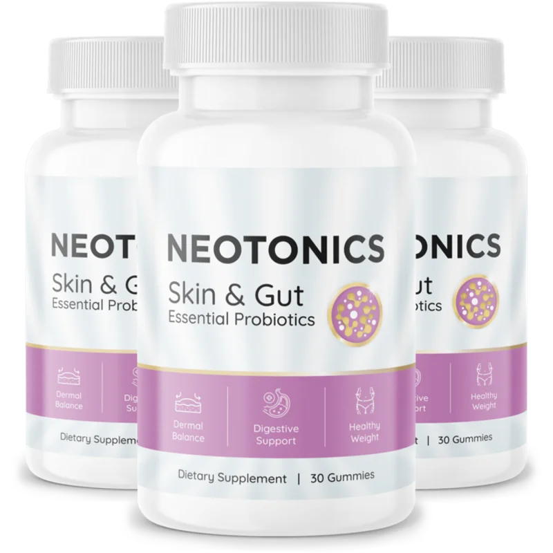 Neotonics Nail Skin Health Supplement Bottle (3 Bottle / 90 Day Pack)