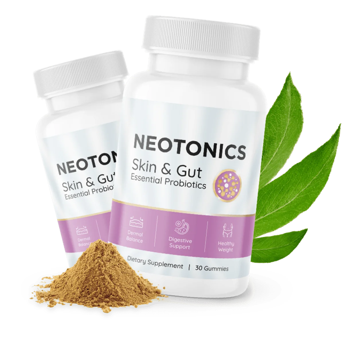 Neotonics Nail Skin Health Supplement Bottle (Front Label)
